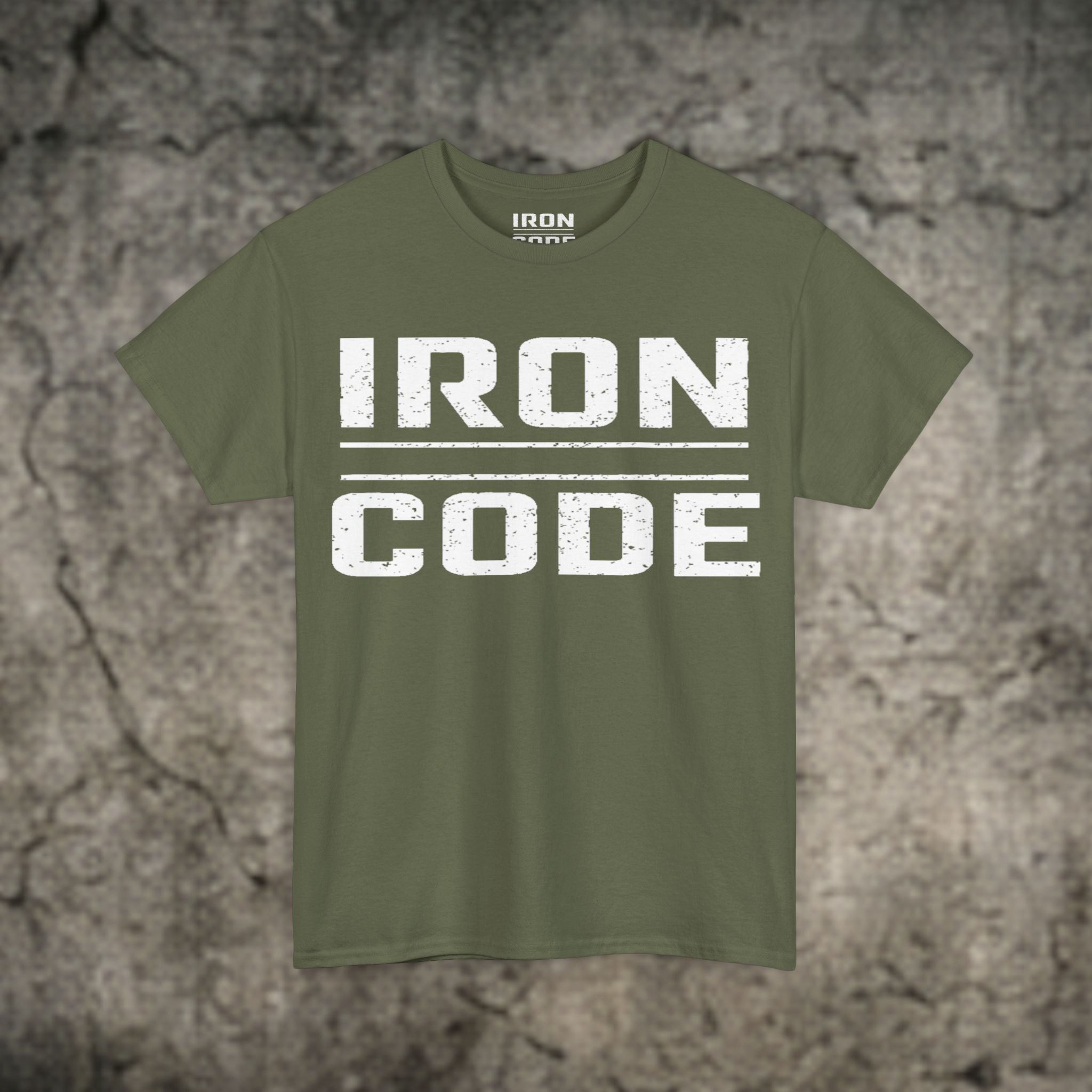 IRON CODE – Bar Tee