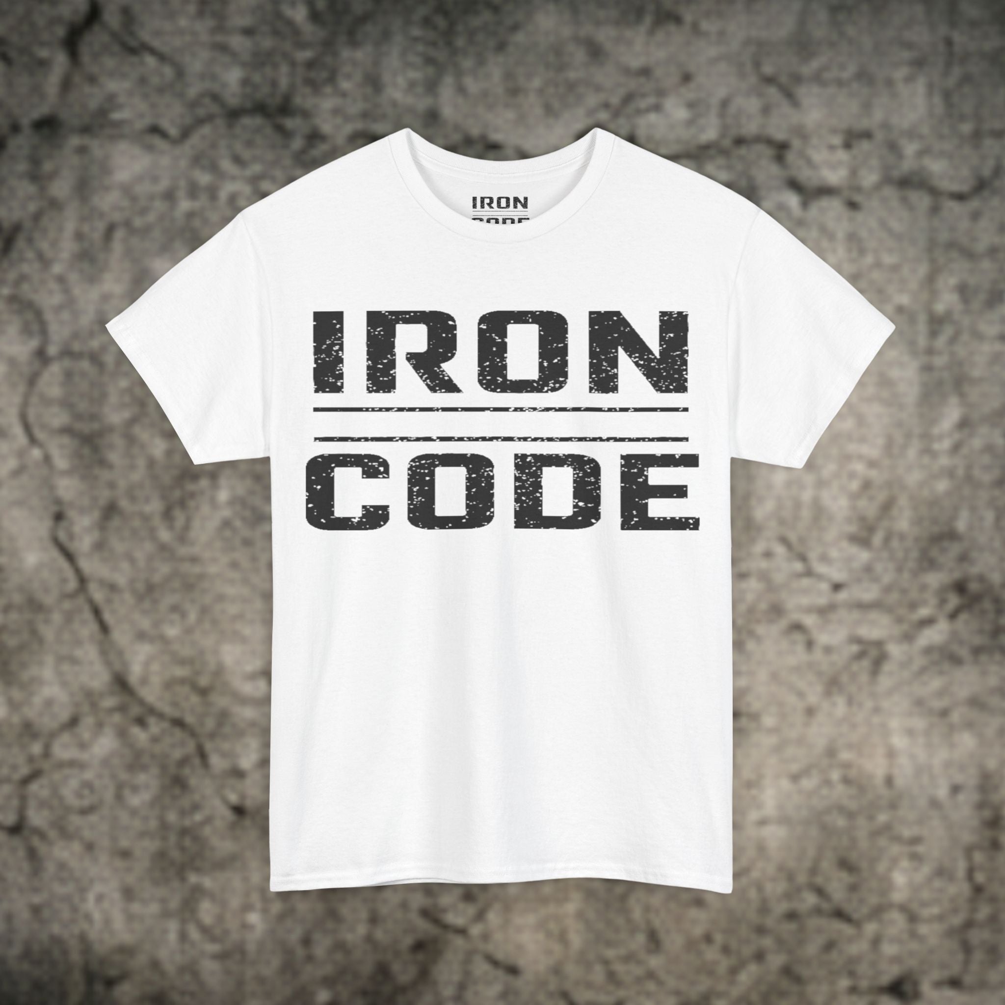 IRON CODE – Bar Tee