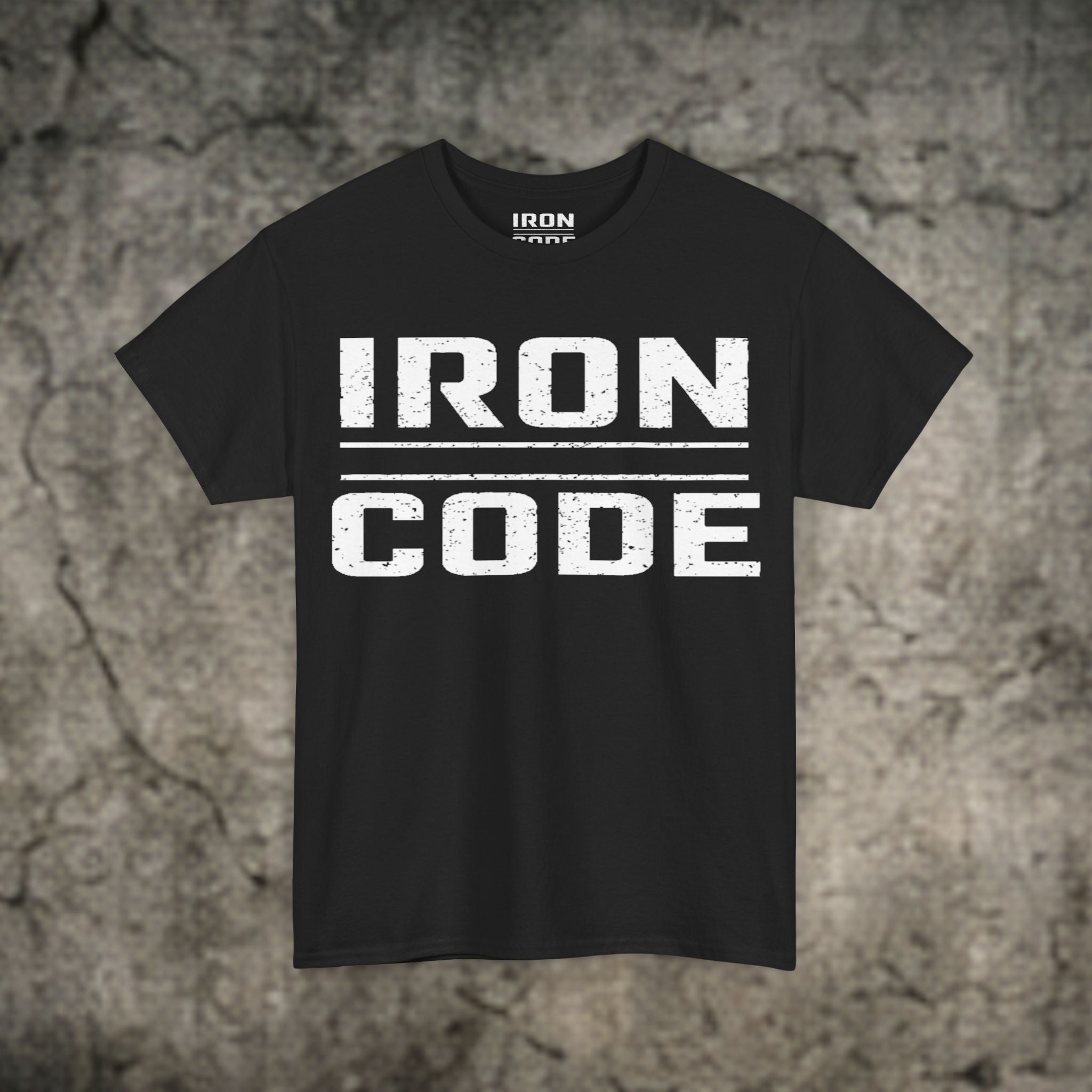 IRON CODE – Bar Tee