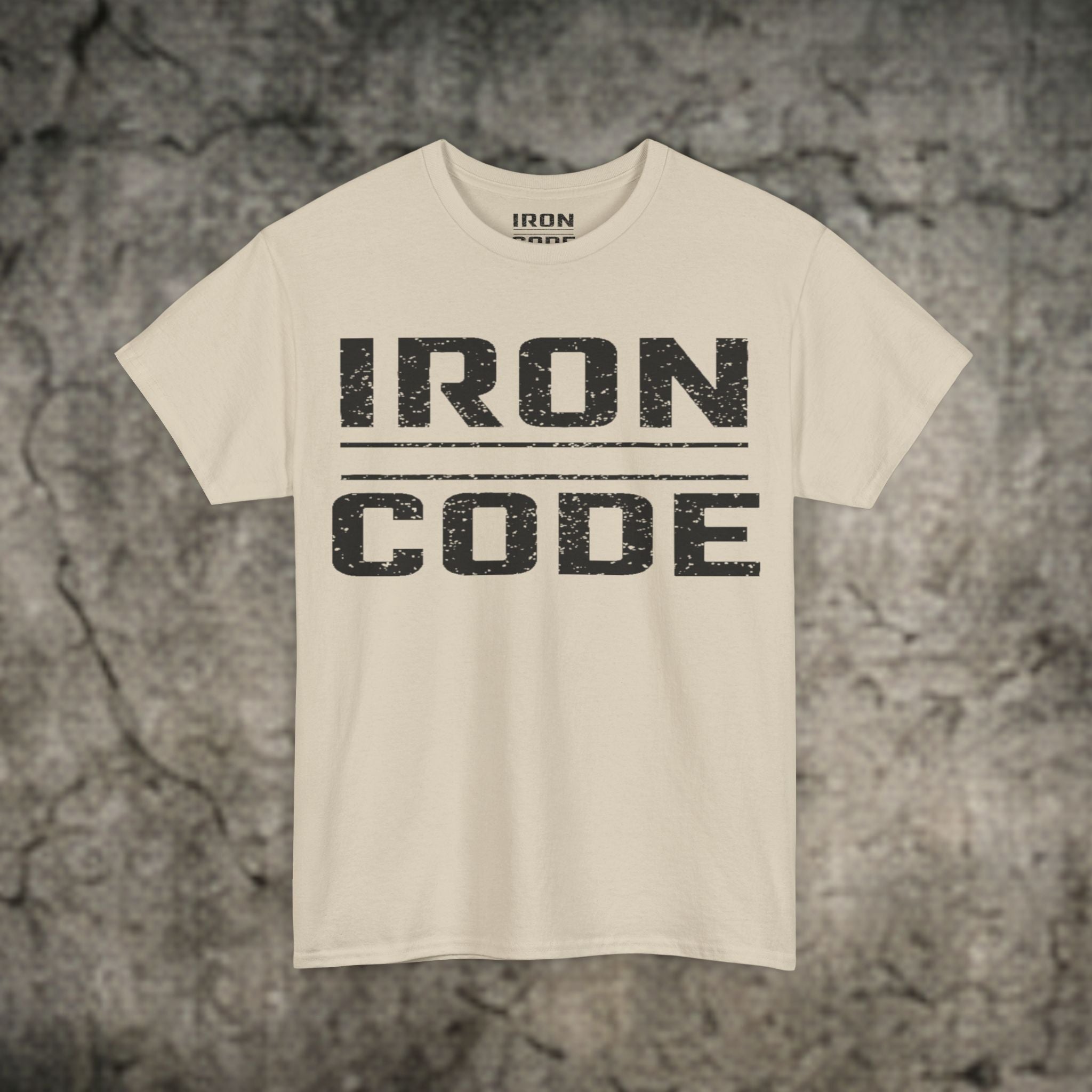 IRON CODE – Bar Tee